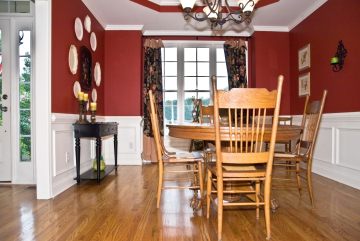Interior Painting performed by an experienced Precision Repainting painter.